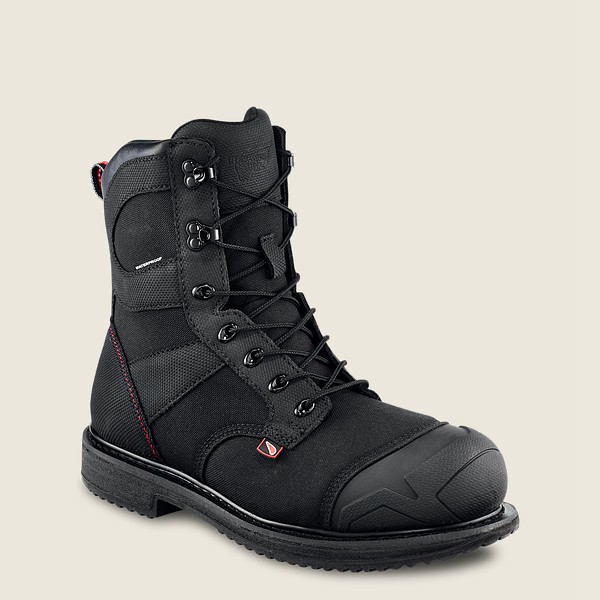 Botas de Seguridad Red Wing Hombre Negros - Maxbond - 8-Inch Waterproof Toe - 827-HMDBPE